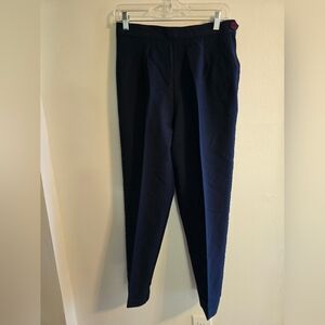 Navy Straight Leg Women's Pants